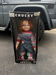 Vintage Bride Of Chucky Doll Child’s Play Movies Collectible With Sounds W/ Box