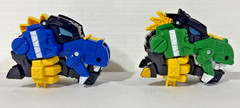 Incomplete Lot Miniforce Super Dino Power TRANS HEAD Armorbot T-Rex Dinosaur Toy