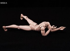 MX02-A 1/6 Scale Europe Skin Male Figure Body Model Toy Fit For Head with Neck