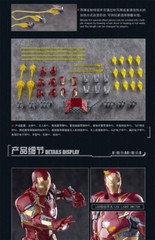 1/9 Morstorm Iron Man MK46 Plastic Model Kit Action Figure Standard edition