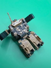 Vintage 1983 Bandai Machine Robo Gobots Tank Robo Loose Missing Front Tire