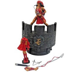 Diamond Select Toys Marvel Select Elektra Action Figure, 5 inches