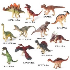 12pcs Dinosaur Animal Toy PVC Action Figure Kids Toys Party Children Gifts