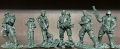 PLASTIC PLATOON US Marines Aliens Toy soldiers 1:32 Special set