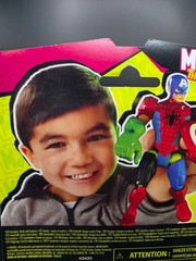 Marvel Captain America Mix+Mash Action Figure By Hasbro 6-Piece Set Ages 4+