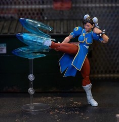 Street Fighter II Chun Li Official 6″ Action Figure Toys for Kids and Adults