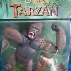 Disney Tarzan Chest Pounding Kerchak .Box has some storage damage but unopened