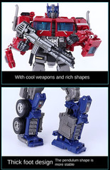 Optimus Prime Robot Car Toy 18cm Alloy Action Figure Transformer Gift Model