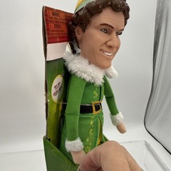 Jakks Pacific Buddy The Elf Plush Talking Toy Says 15 Movie Phrases 12″ tall