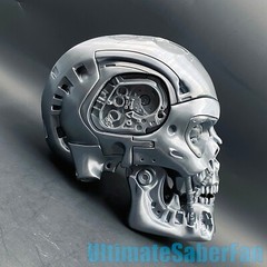 Terminator Endoskeleton Skull 1:1 Lifesize T1 T2 T800 – US Made – Dark Version