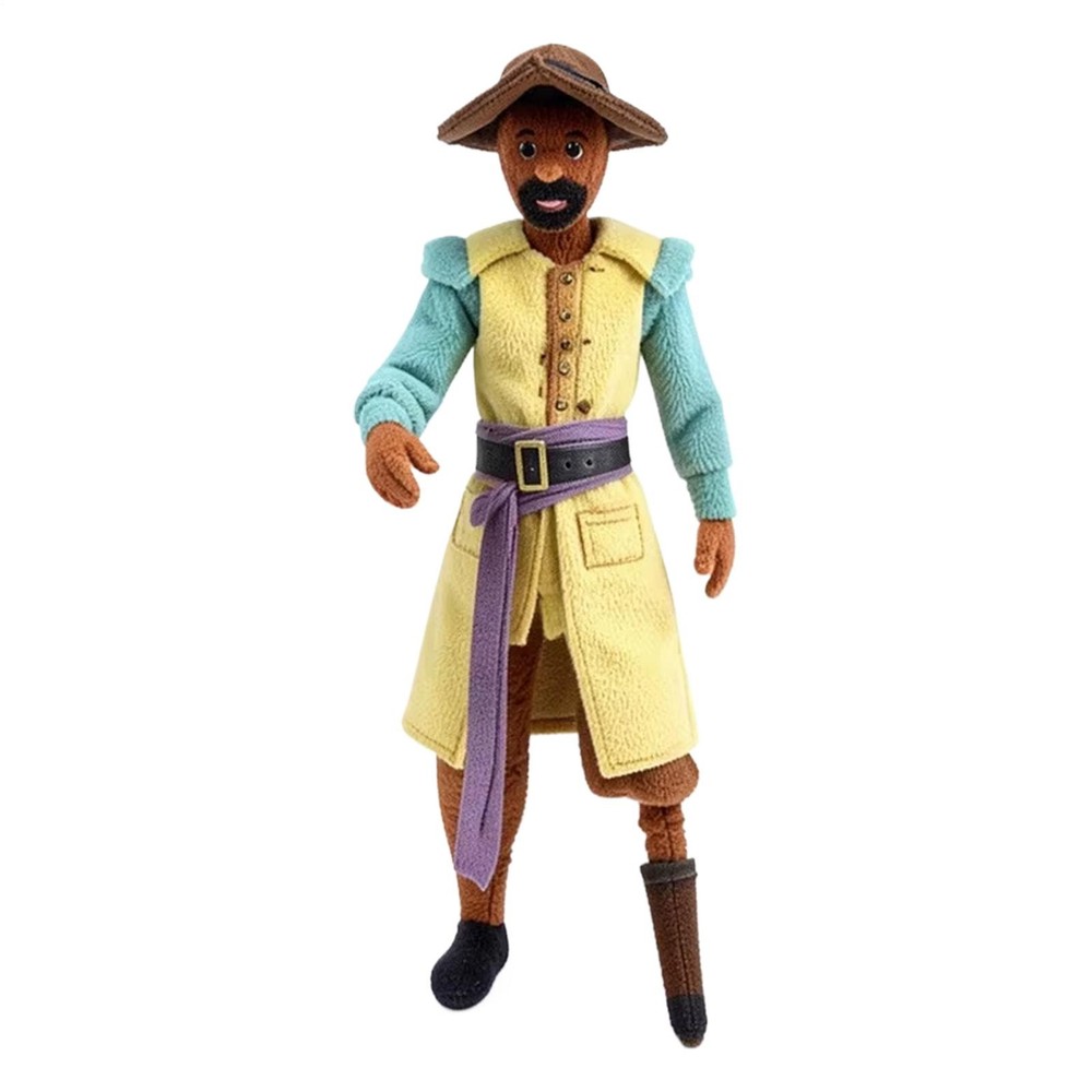 Backrooms Movie Captain Clark Plush With Hat Movie Character Toys
