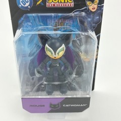 Jakks Pacific DC x Sonic the Hedgehog Rouge as Catwoman Figure 2.5″ New
