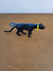 PLAYING MANTIs CAPTAIN KID ACTION Pet PANTHER KHEM with LEASH