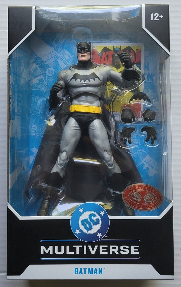 McFarlane DC Multiverse Batman Golden Age Red Platinum Edition Chase IN HAND