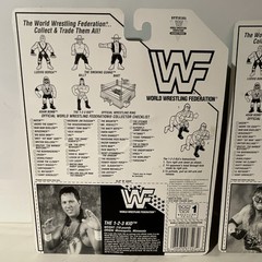 WWF 1990s Hasbro Wrestling Figure Lot The 1-2-3 Kid + Adam Bomb