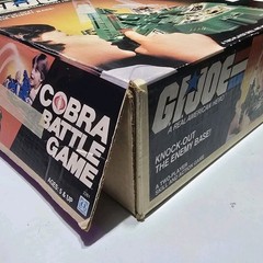 1982 GI JOE Cobra Battle Game with Original Box – Incomplete