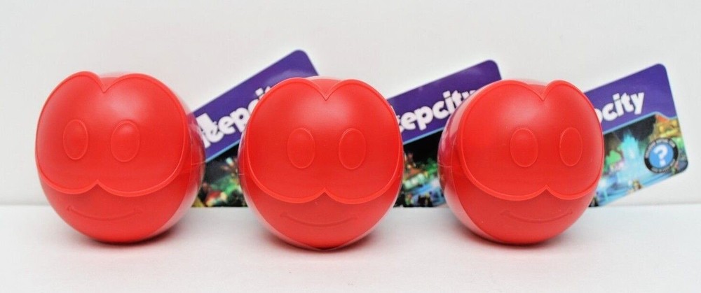 LOT OF 3 Roblox MeepCity Micro Mystery Plush & Exclusive Virtual Item Code NWT