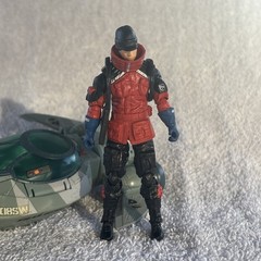 2009 G.I. JOEROC POLAR SHARC SUBMARINE with ICE STORM Rare Figure