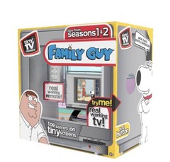 Tiny TV Classics Family Guy Edition Real Working Mini Television NEW Toy Sale
