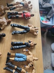 Huge Lot Of Used Wrestlers Mix Years! 32 Wrestlers Many Different Years