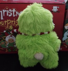 *Limited Edition*Handmade 5.9inch Green Monster Grinch Teddy Bear Keychain