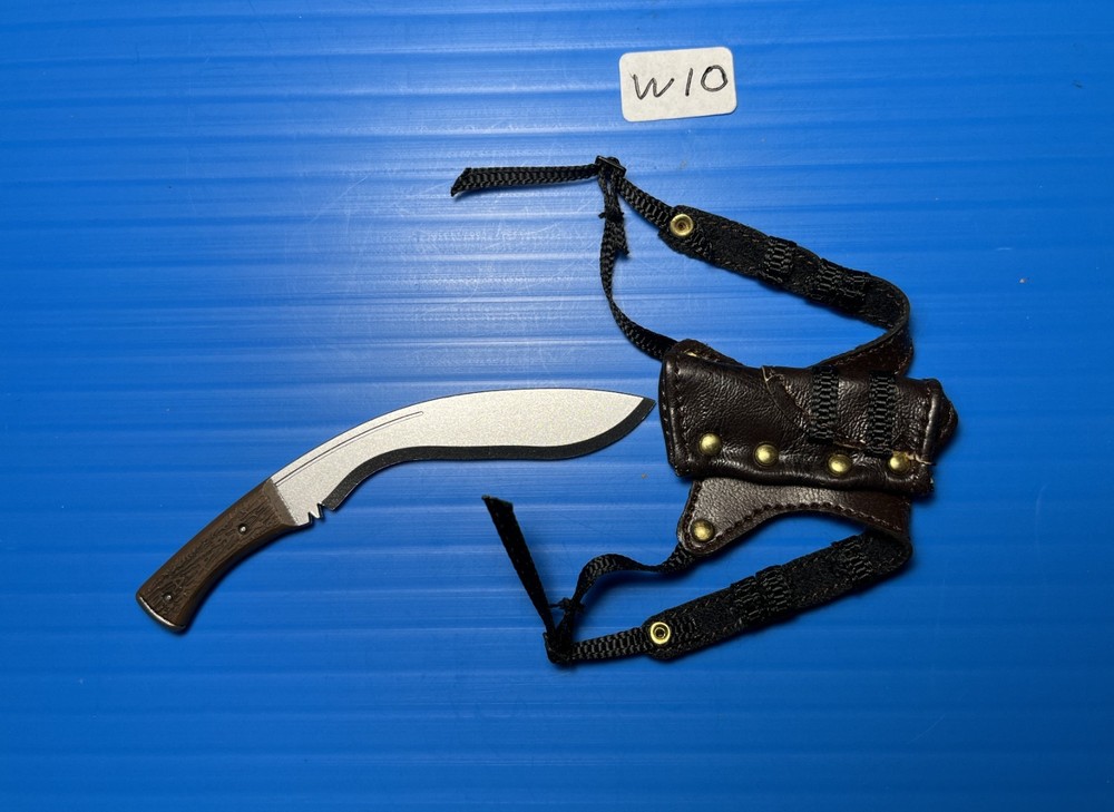 1/6 Scale Machete with Back Slung Sheath