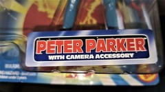 PETER PARKER WITH CAMERA ACCESSORY Marvel Universe NOT GENERALLY AVAILABLE