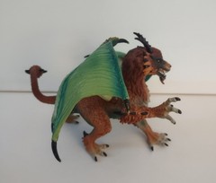 Schleich Dragon Lot 4: Eldrador Poacher D-73527 Retired, Fire Eagle, Cloud, Ice