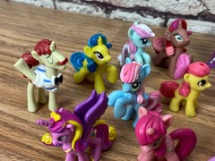 MLP My Little Pony Mini Figure Small 1” & 2″ Blind Bag Ponies Mixed Lot Of 48