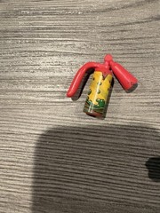 TMNT Hose ’em Down Don Firefighter Figure Vintage With Extinguisher