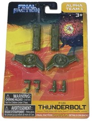 6 Final Faction Series 1 Accessory Packs Synthoid ACRM Razor Thunderbolt Cyber