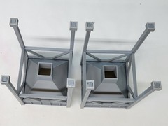 Coaling Tower FDM 3D Printed Lot Of 2