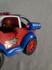 2009 Jada Toys Spider-Man Rescue Unit Vehicle 6″ by 3″