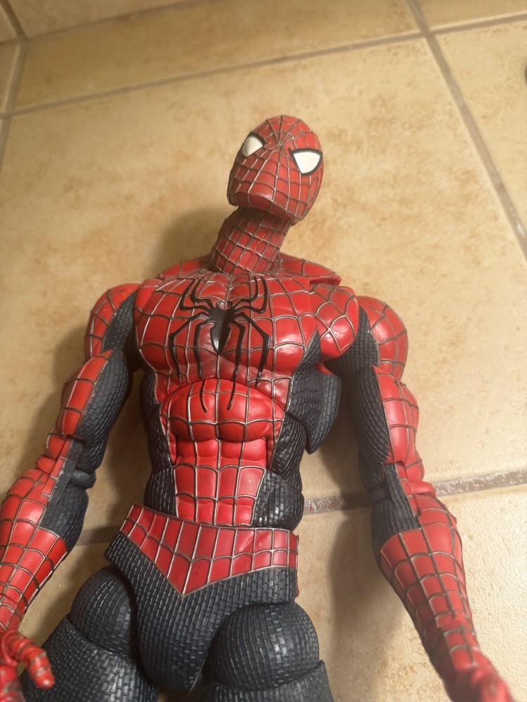 NIB Amazing Spider-Man 2 Ultimate 18 inch Poseable Action Figure Toy Biz Marvel