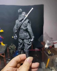 1/12 Men’s Japanese Ninja Samurai Combat Uniform Set Model For 6” Action Figure