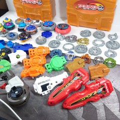 Beyblade Metal Lot Rip Two Cases Bulk See Description Pieces