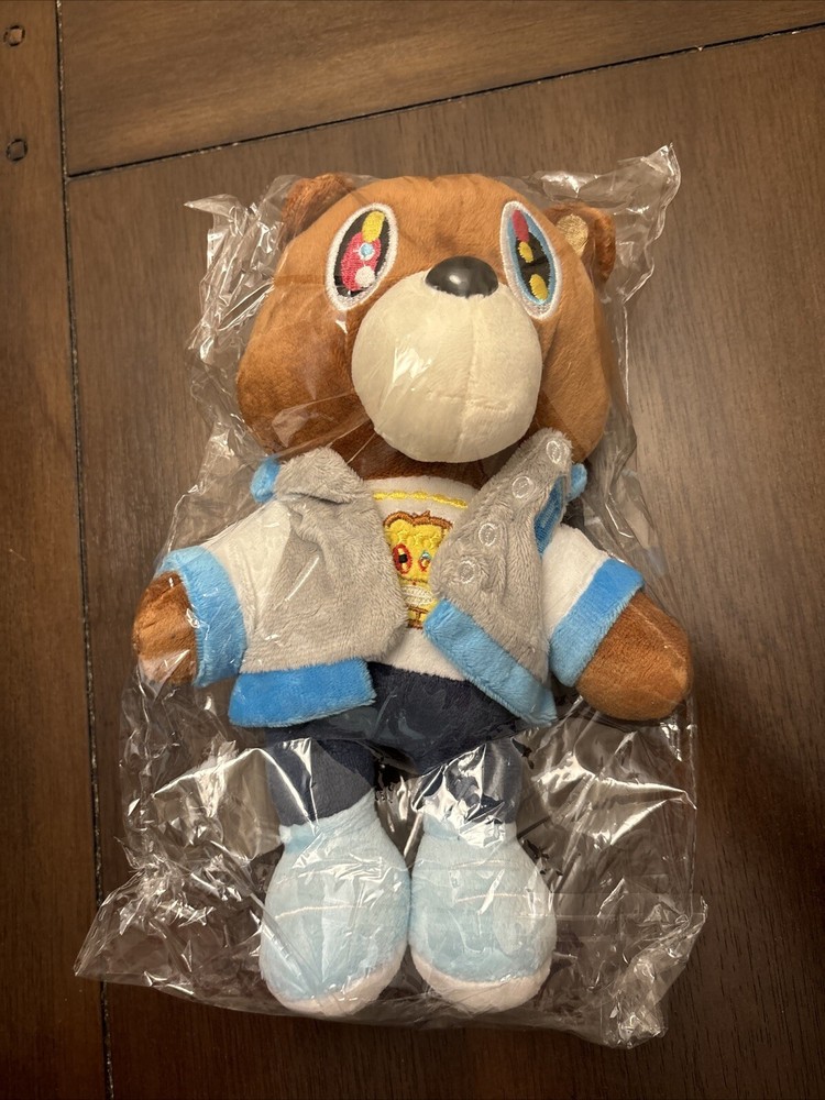 NEW 10 Inch Kanye West Dropout Bear Teddy Bear Plush Graduation