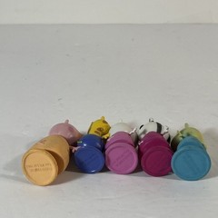 5 Peppa Pig Mini Figures Tiny 1-2 Inches Cake Toppers