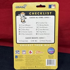 CARLTON FISK Super7 MLB Boston Red Sox Series 1 ReAction Figure #27