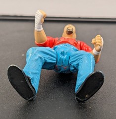 WWF JAKKS Micro Mini 3in Chainsaw Charlie Terry Funk Figure WWE 1998 ECW