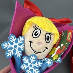 LOT OF 2 The Grinch Plush Bouquet Max & Cindy Lou Who Trendy Christmas Plushies