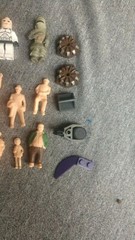 Lego action figures men and some little guys varies