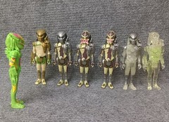 Lot of 7 Super 7 Predator Action Figure 3.75″ loose