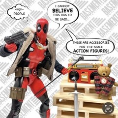 Mezco One:12 Captain America Modern – Body Buck & Costume 1:12 Scale Fodder
