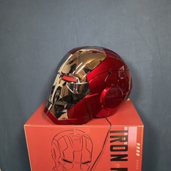 Iron Man Helmet Autoking MK5 1/1 Voice-controlled Transform Mask Cosplay Prop