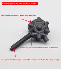 3D Printing Weapon Upgrade Kit Meteor Hammer For SS109 Megatank Accessories