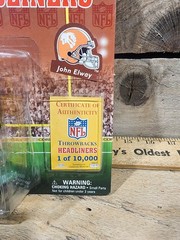 1997 Corinthian NFL Headliners Figure John Elway Denver Broncos Limited editon