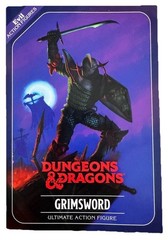 NECA Dungeons & Dragons Ultimate Grimsword 7” Fantasy Action Figure D&D