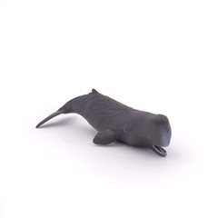 Papo Sperm Whale Calf Hand Painted Figurine – Heirloom Quality Collectible No.