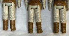 VINTAGE KENNER STAR WARS ESB 1980 “HOTH REBEL HEROES” FIGURE SET LOT OF 7 LOOSE